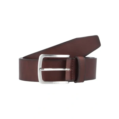 Afbeelding van BOSS JOR Riem, Heren, Maat: 90, Dark brown