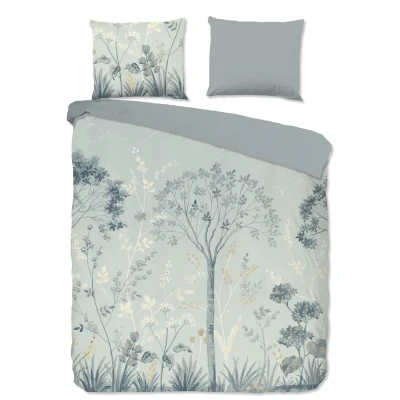 Afbeelding van Good Morning Boomzicht Dekbedovertrek Grijs 2 persoons (200 x 200/220 cm)