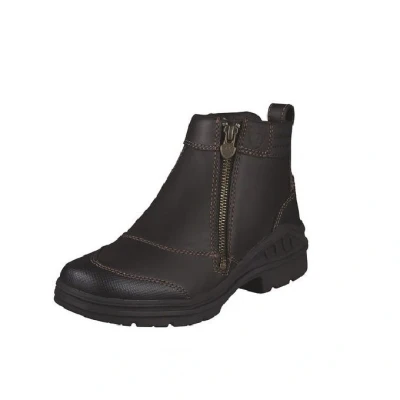 Afbeelding van Ariat Stalschoenen Barnyard Side Zip Dark Brown 42,5
