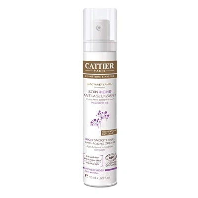 Afbeelding van Cattier Nectar Éternel Organic Rijke Gladmakende Anti Ageing Verzorging 50 ml