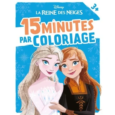 Image de LA REINE DES NEIGES 15 minutes par coloriage (dès 3 ans) Disney