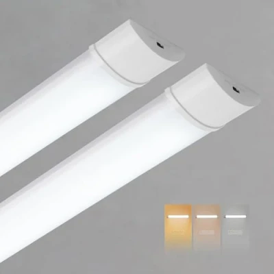 Afbeelding van Sundertech led strip 120 cm (2 stuks), neon 34 W 3750 lm (warm wit 3000 K/neutraal 4000 K/koud 6500 K), buis voor garage, magazijn, parkeerplaats, kantoor, werkplaats, keukenverlichting