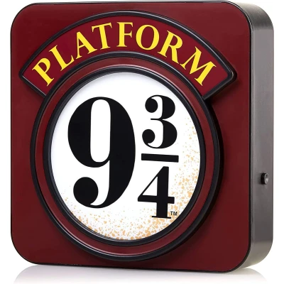 Afbeelding van Numskull Harry Potter Platform 9 3/4 3D Bureaulamp / Wandlamp