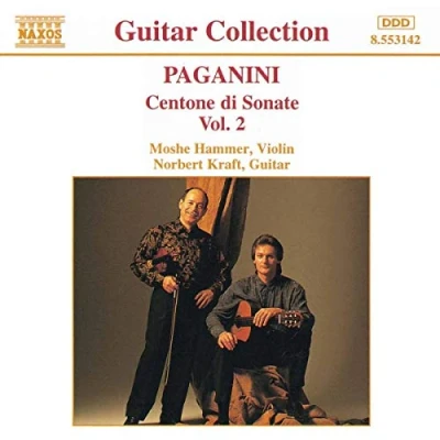 Afbeelding van Mosche Hammer &amp; Norbert Kraft Paganini: Centone Di Sonate 2 (CD)