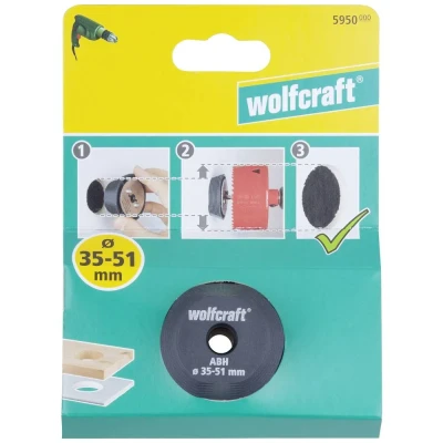 Afbeelding van Wolfcraft Boorhulpen, Ø 35 51 mm
