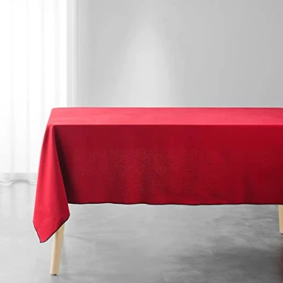 Afbeelding van Katoenen rechthoekig tafelkleed MISTRALINE, 140 x 240 cm