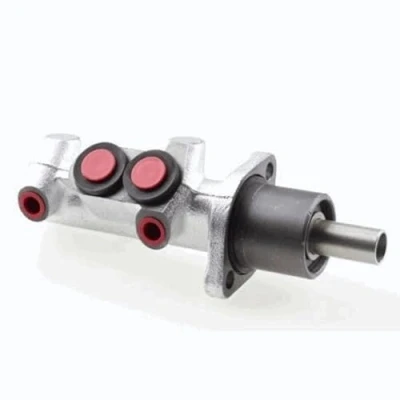 Afbeelding van HELLA 8AM 355 503 151 Hoofdremcilinder 23,81 Grijs gietijzer M12 x 1 (x2) CITROËN: Berlingo / First I Van,