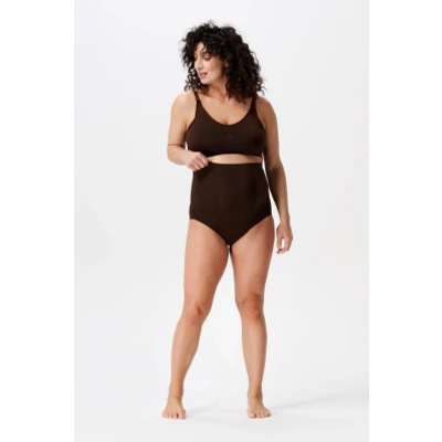 Image de Zwangerschaps Naadloze slip Nisa Sensil Breeze Coffee Bean XS/S