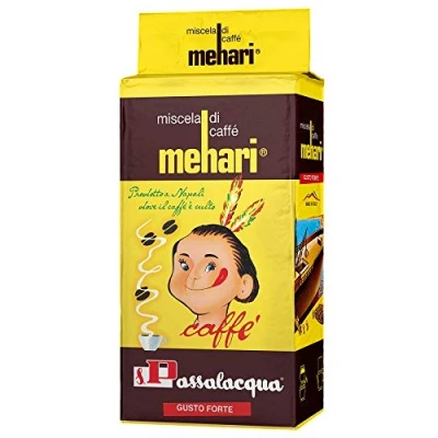 Afbeelding van Passalacqua Mehari Arabica koffiebonen 55%/Robusta 45% 250 g