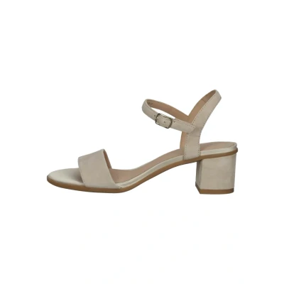 Afbeelding van Geox Sandalen, Dames, Maat: 38.5, Skin c Veloursleer