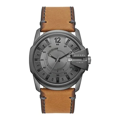 Afbeelding van Diesel Chief Series Herenhorloge, chronograaf uurwerk met band in siliconen, roestvrij staal of leer, Klassiek