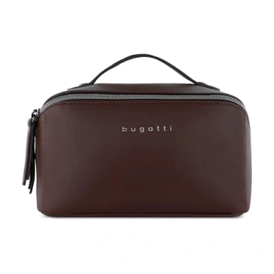 Afbeelding van bugatti Almata trousse de toilette pour femme, maquillage à grande ouverture les voyages, marron