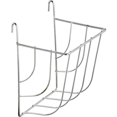 Afbeelding van Flamingo Knaagdieraccessoire Hooirek Banquet 13 x 12 19 cm Zilver