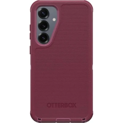 Image de OtterBox Defender Series Boîtier de protection coque pour téléphone portable silicone baie baies cerises (rose) Samsung Galaxy S25+