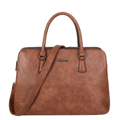 Afbeelding van Wimona Arianna One 5002 Schoudertas Cognac