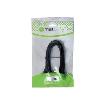 Afbeelding van TECHly HDMI / DVI Aansluitkabel 1.80 m ICOC D 018 Zwart [1x stekker 1x 24+1 polig]