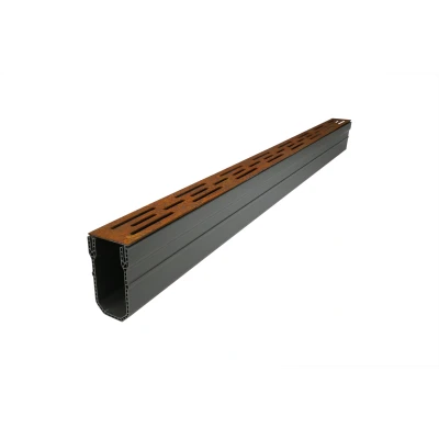Afbeelding van Lijngoot smal Cortenstaal 1000 x 55 100 mm Per Stuk
