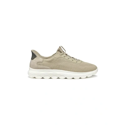 Afbeelding van Geox Spherica PLUS Sneakers laag, Heren, Maat: 42, Sand Textiel/ synthetisch