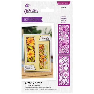 Afbeelding van Gemini CaC Snijmal Floral Panels Gerbera