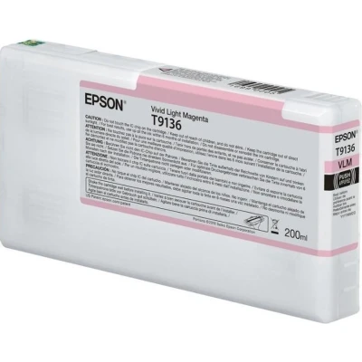 Afbeelding van Epson T9136 Inktcartridge Licht magenta