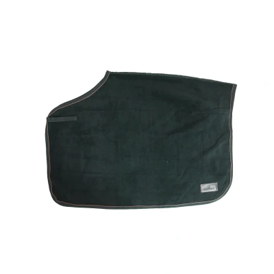 Image de Kentucky Couverture de Marcheur Carré Heavy Fleece Vert M