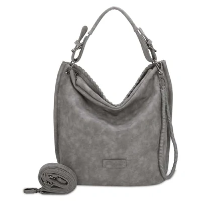 Afbeelding van Fritzi aus Preußen Schoudertas Luke01 Root Hobo Grey Grijs