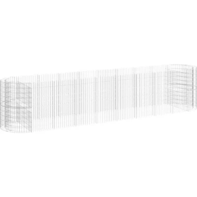 Afbeelding van vidaXL Schanskorf plantenbak 500 x 100 cm