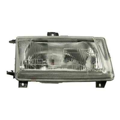 Afbeelding van TYC 20 6153 15 2 Koplampen rechts H4 Rond voor rechtsrijdend verkeer Met lamphouder, Zonder elektro motor VOLKSWAGEN: Polo III Classic