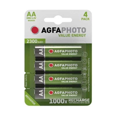 Image de Agfaphoto Mignon AA pile rechargeable (4 pièces)