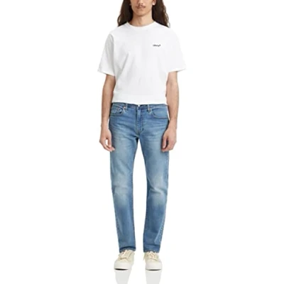 Image de Levi&#039;s Homme Jeans 502 Taper, Medium Indigo Worn In, 33W / 36L
