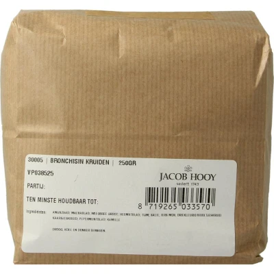 Afbeelding van Jacob Hooy Bronchisinkruiden 250gr