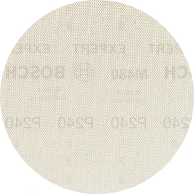 Image de BOSCH 2608900677 Expert M480 filet de ponçage Best for Wood and Paint, diamètre 125 mm, grain 240 (5 pcs)