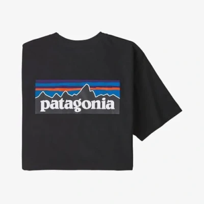 Afbeelding van Patagonia LOGO Responsibili Tshirt print, Heren, Maat: XL, Black