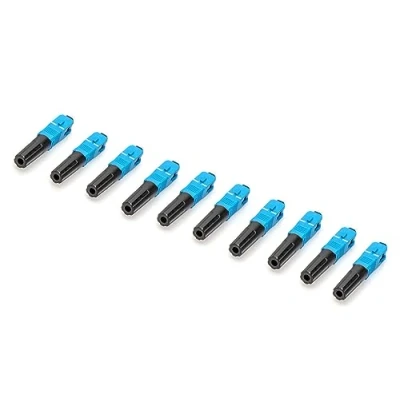 Afbeelding van Digitus Glasvezel veldconnector SC/UPC 10st Snelle Connector (U/UTP, CAT6, 0.15 m), Netwerkkabel