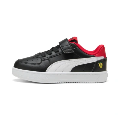 Afbeelding van Scuderia Ferrari HP Caven 2.0 sneakers, Zwart/Wit, Maat 35 PUMA