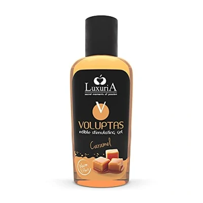 Afbeelding van Luxuria Voluptas Edible Stimulating Gel Warming Effect Caramel 100 Ml