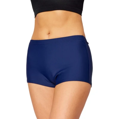 Afbeelding van Merry Style HI Leila Dames Zwembroek Zwemshorts Bikinibroekje Elastische tailleband Polyamide &amp; Elastaan Donkerblauw (6007) 46