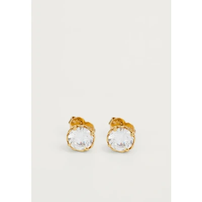 Afbeelding van kate spade new york THAT Sparkle Round Earrings Oorbellen clear/goldcoloured, Dames, Maat: One Size, Clear/gold coloured