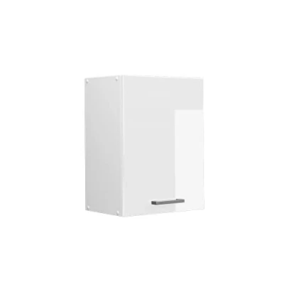 Afbeelding van Vicco Hangkast R Line, Wit Hoogglans/Wit, 45 cm