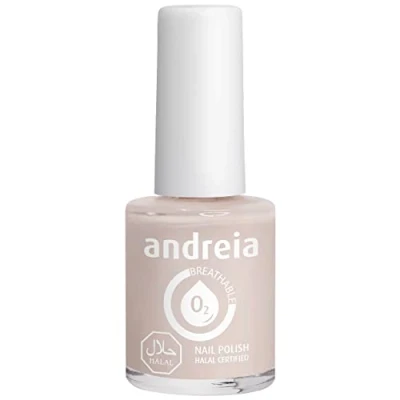 Image de ndreia Vernis Halal à Ongles Vegan Perméable et Respirant Répondant aux exigences Couleur B24 Nu Clair 10,5 ml