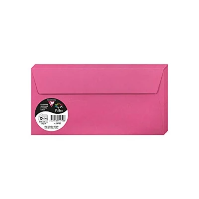 Image de Pack de 20 enveloppes DL Pollen 110 x 220 mm Fuchsia