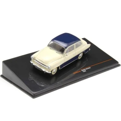 Afbeelding van Skoda Octavia 1959 Beige Blauw Model 1/43 Ixo Models