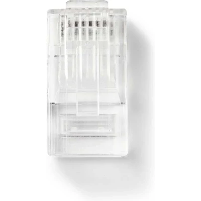 Afbeelding van RJ45 connector Cat5e UTP (Voor stugge kern, Doorsteekmontage 10 stuks)