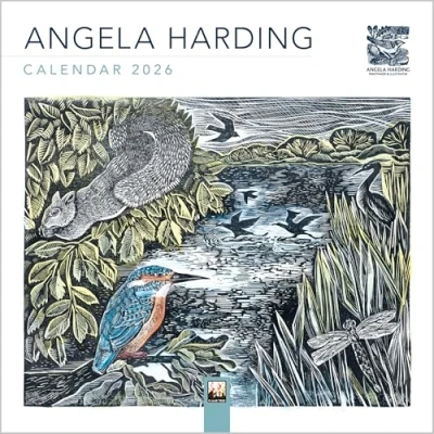 Afbeelding van Angela Harding Mini Wall calendar 2026 (Art Calendar)