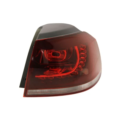 Afbeelding van ABAKUS 441 19B3R AE Achterlicht rechts Buitenste deel LED, WY21W Rood Met lamphouder VOLKSWAGEN: GOLF 6