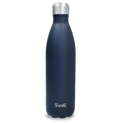 Afbeelding van S&#039;well Stainless Steel Reusable Water Bottle, 750ml, Azurite, Drievoudig geïsoleerde en lekvrije drinkfles voor warme koude dranken tot 48 uur koud/24 heet