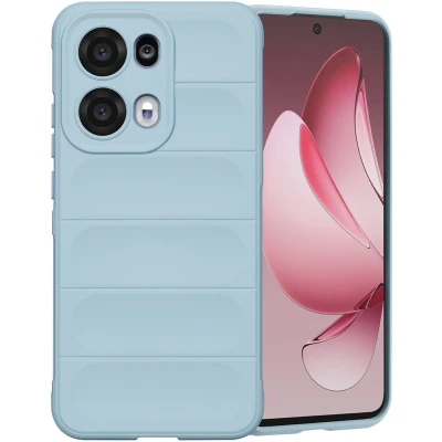 Afbeelding van imoshion EasyGrip Backcover voor de Oppo Reno 13 Pro Lichtblauw