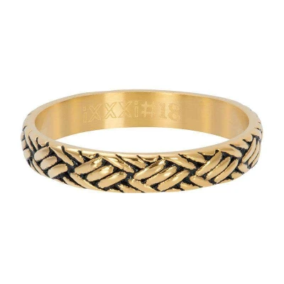 Afbeelding van Love knot iXXXi Vulring 4 mm Gold fill in black / 21