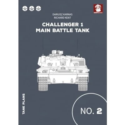 Afbeelding van Tanks plans No. 02 Challenger 1 Main Battle Tank