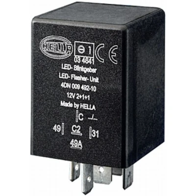 Afbeelding van HELLA 4DN 009 492 101 Knipperlichtautomaat, pinkdoos